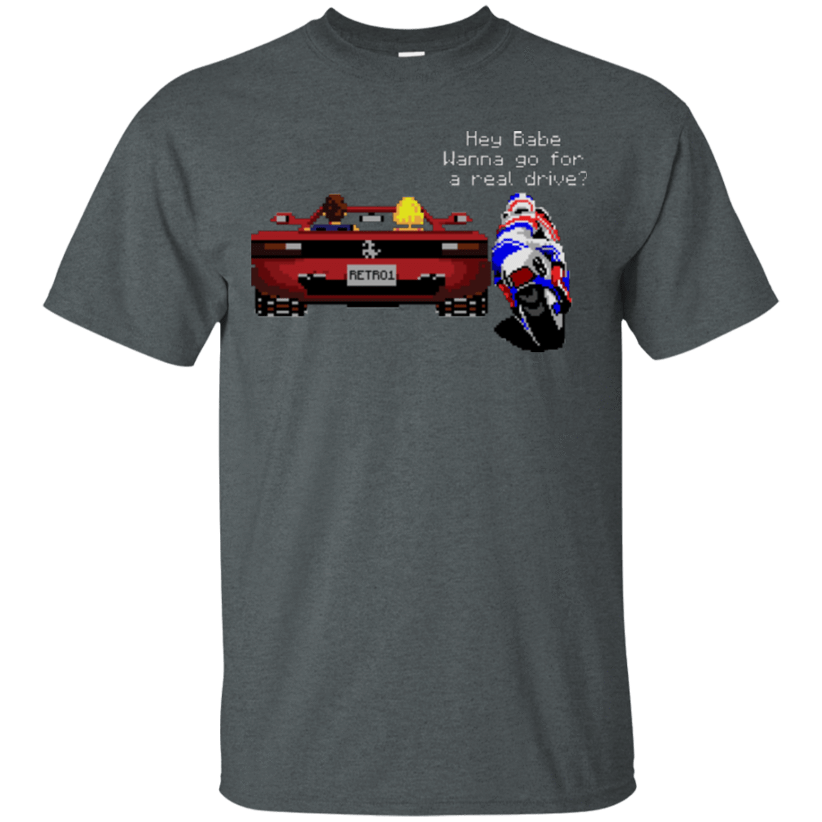 T-Shirts Dark Heather / Small Hang On to Outrun T-Shirt