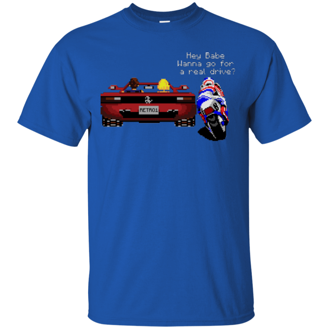 T-Shirts Royal / Small Hang On to Outrun T-Shirt