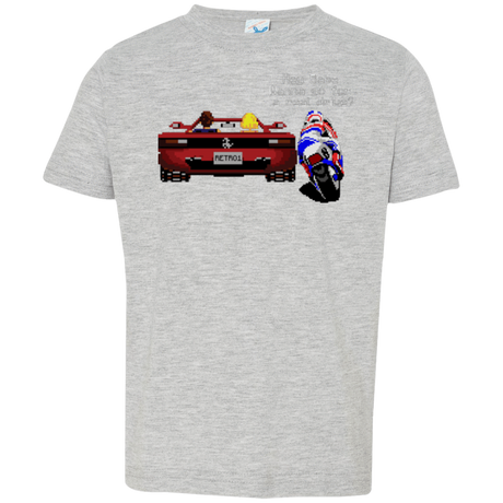 T-Shirts Heather / 2T Hang On to Outrun Toddler Premium T-Shirt