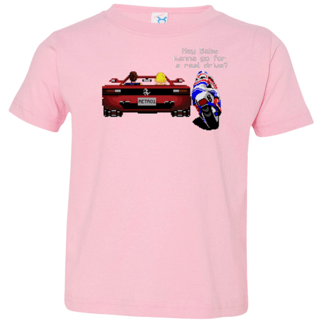 T-Shirts Pink / 2T Hang On to Outrun Toddler Premium T-Shirt