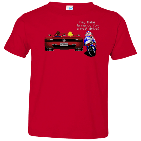 T-Shirts Red / 2T Hang On to Outrun Toddler Premium T-Shirt