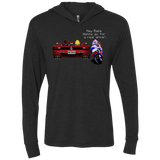 T-Shirts Vintage Black / X-Small Hang On to Outrun Triblend Long Sleeve Hoodie Tee