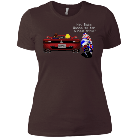 T-Shirts Dark Chocolate / X-Small Hang On to Outrun Women's Premium T-Shirt
