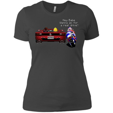 T-Shirts Heavy Metal / X-Small Hang On to Outrun Women's Premium T-Shirt