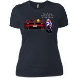 T-Shirts Indigo / X-Small Hang On to Outrun Women's Premium T-Shirt