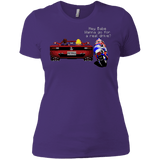 T-Shirts Purple / X-Small Hang On to Outrun Women's Premium T-Shirt