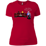 T-Shirts Red / X-Small Hang On to Outrun Women's Premium T-Shirt