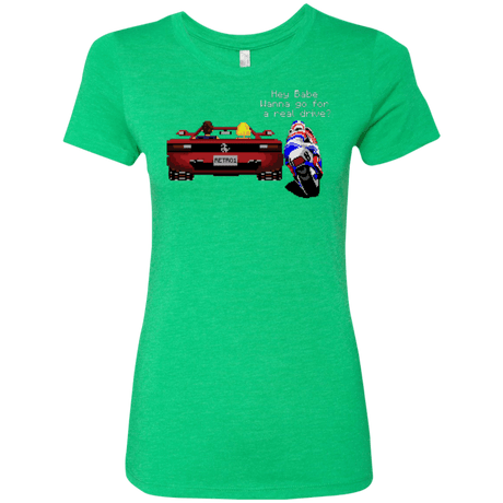 T-Shirts Envy / Small Hang On to Outrun Women's Triblend T-Shirt