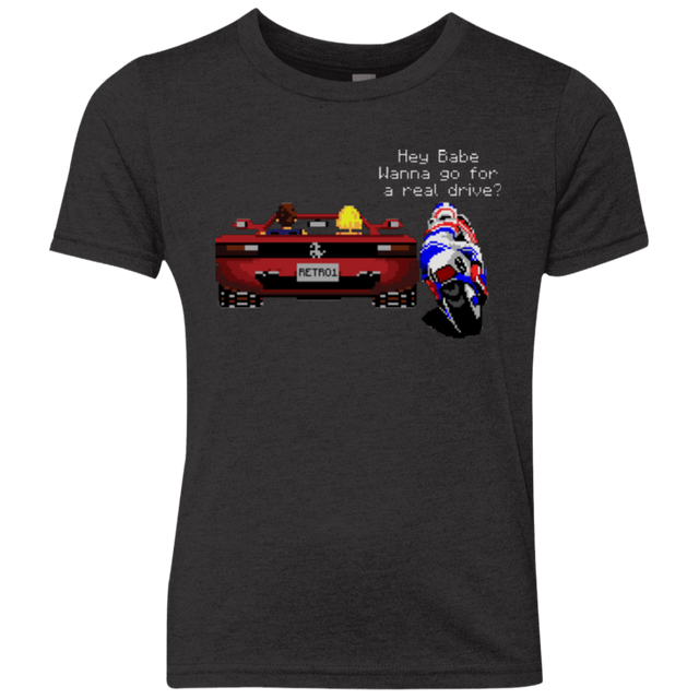 T-Shirts Vintage Black / YXS Hang On to Outrun Youth Triblend T-Shirt