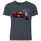 T-Shirts Vintage Navy / YXS Hang On to Outrun Youth Triblend T-Shirt