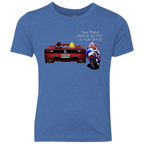 T-Shirts Vintage Royal / YXS Hang On to Outrun Youth Triblend T-Shirt