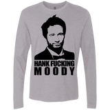 T-Shirts Heather Grey / Small Hank fucking moody Men's Premium Long Sleeve