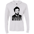 T-Shirts Heather White / X-Small Hank fucking moody Triblend Long Sleeve Hoodie Tee