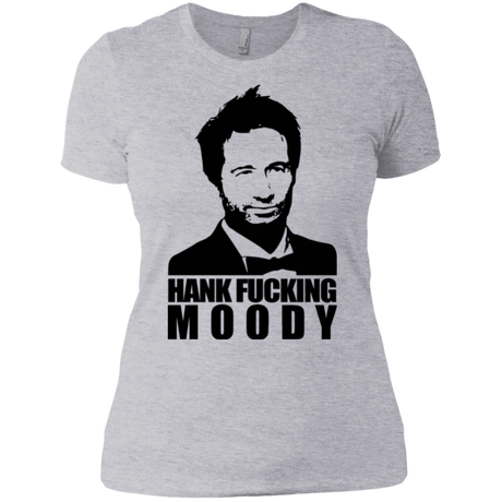 T-Shirts Heather Grey / X-Small Hank fucking moody Women's Premium T-Shirt