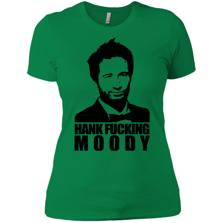 T-Shirts Kelly Green / X-Small Hank fucking moody Women's Premium T-Shirt