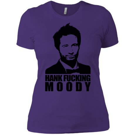 T-Shirts Purple / X-Small Hank fucking moody Women's Premium T-Shirt