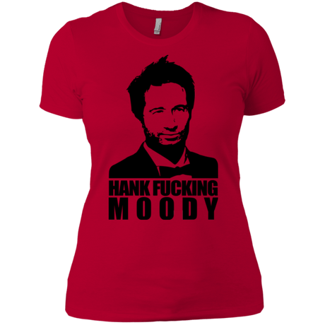 T-Shirts Red / X-Small Hank fucking moody Women's Premium T-Shirt