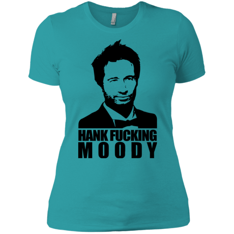 T-Shirts Tahiti Blue / X-Small Hank fucking moody Women's Premium T-Shirt