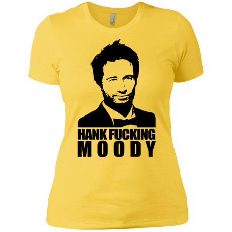 T-Shirts Vibrant Yellow / X-Small Hank fucking moody Women's Premium T-Shirt