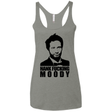 T-Shirts Venetian Grey / X-Small Hank fucking moody Women's Triblend Racerback Tank