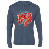 T-Shirts Indigo / X-Small Hank Triblend Long Sleeve Hoodie Tee