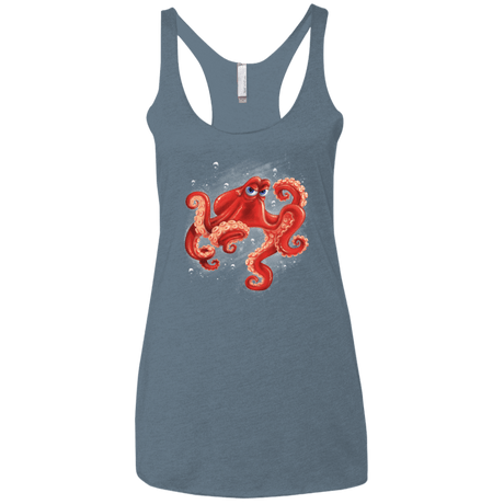 T-Shirts Indigo / X-Small Hank Women's Triblend Racerback Tank