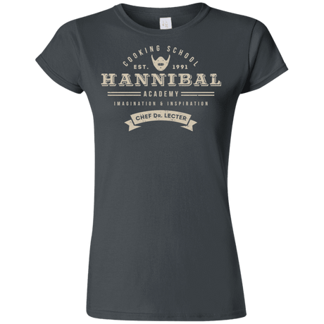 T-Shirts Charcoal / S Hannibal Academy Junior Slimmer-Fit T-Shirt