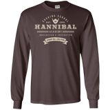 T-Shirts Dark Chocolate / S Hannibal Academy Men's Long Sleeve T-Shirt