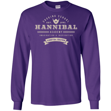 T-Shirts Purple / S Hannibal Academy Men's Long Sleeve T-Shirt