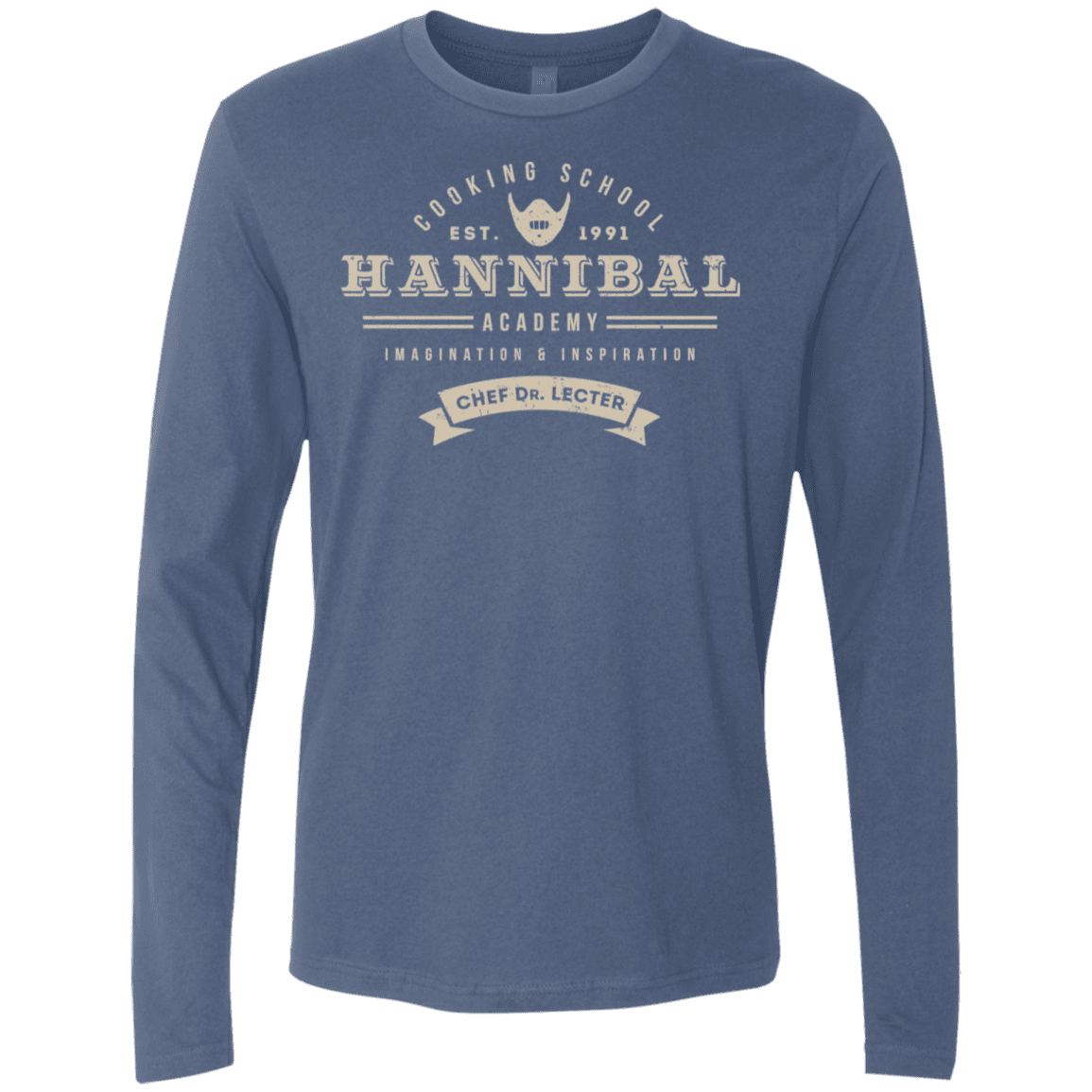 T-Shirts Indigo / S Hannibal Academy Men's Premium Long Sleeve
