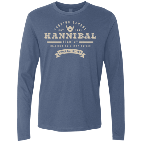 T-Shirts Indigo / S Hannibal Academy Men's Premium Long Sleeve