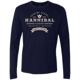 T-Shirts Midnight Navy / S Hannibal Academy Men's Premium Long Sleeve