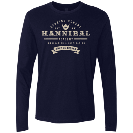 T-Shirts Midnight Navy / S Hannibal Academy Men's Premium Long Sleeve