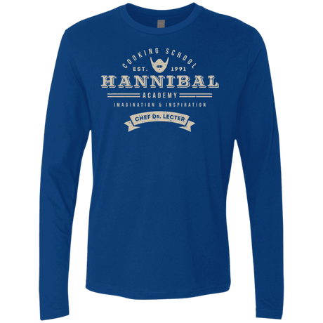 T-Shirts Royal / S Hannibal Academy Men's Premium Long Sleeve