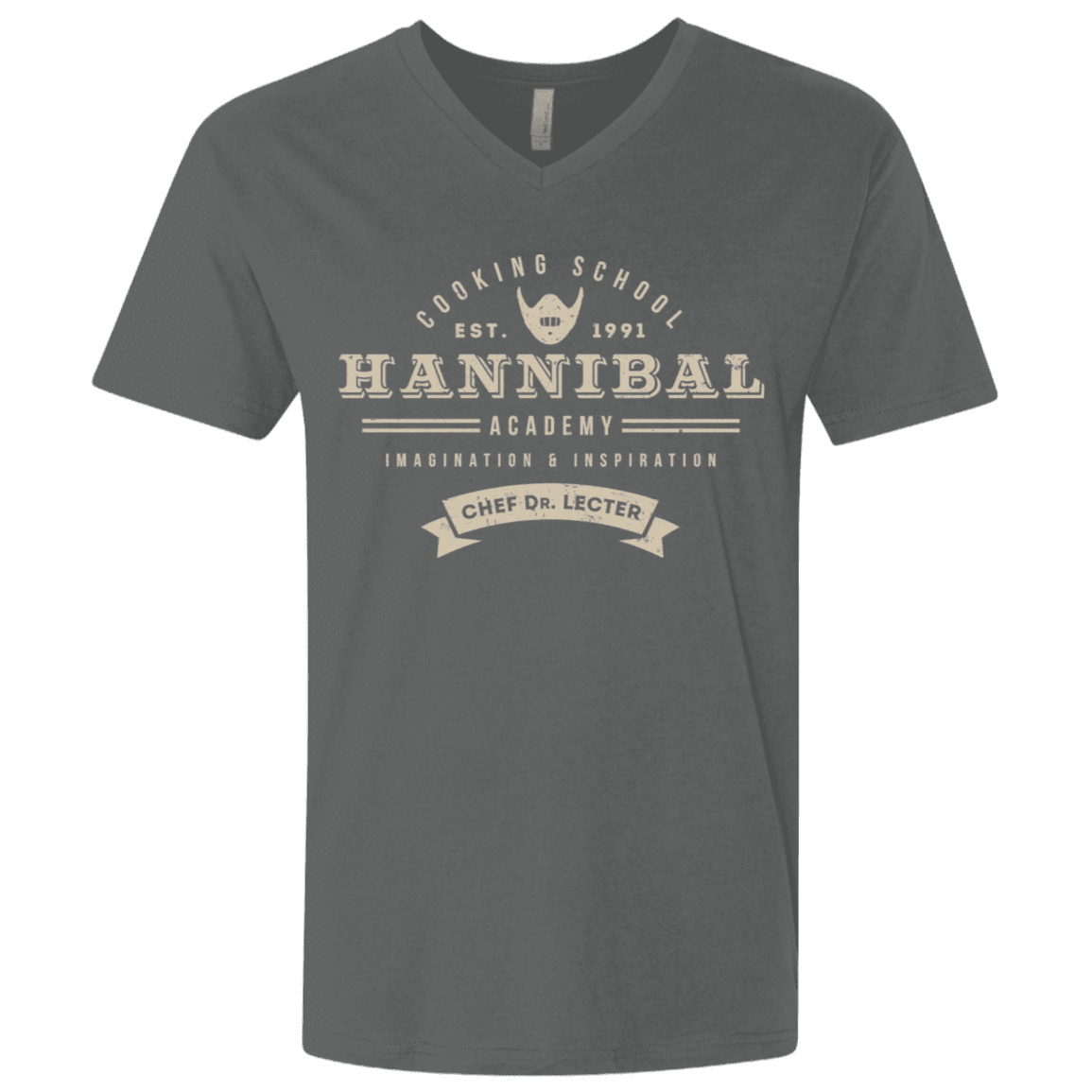 T-Shirts Heavy Metal / X-Small Hannibal Academy Men's Premium V-Neck