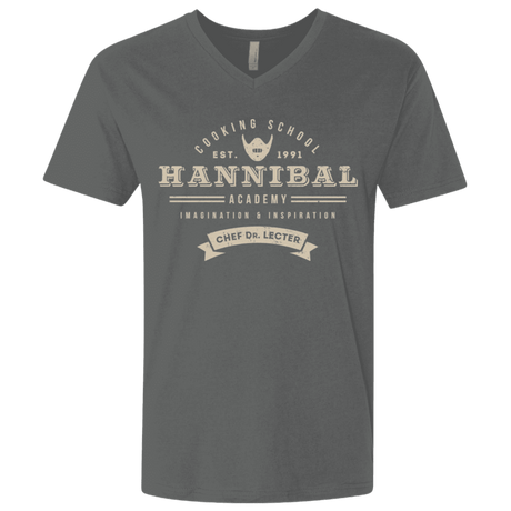 T-Shirts Heavy Metal / X-Small Hannibal Academy Men's Premium V-Neck