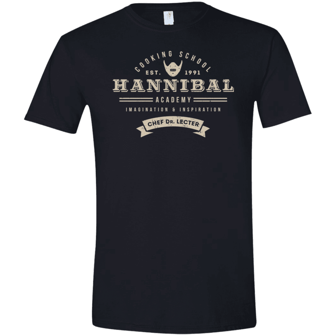 T-Shirts Black / X-Small Hannibal Academy Men's Semi-Fitted Softstyle