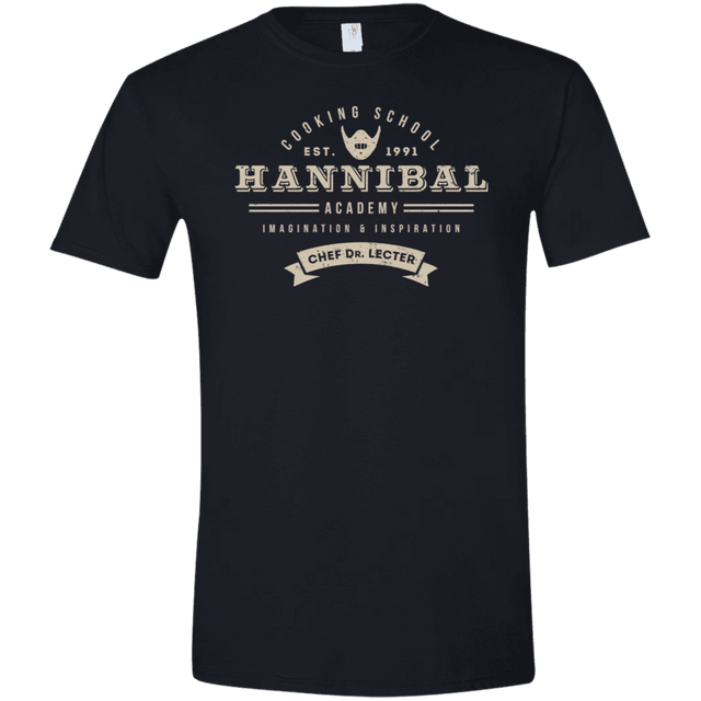 T-Shirts Black / X-Small Hannibal Academy Men's Semi-Fitted Softstyle