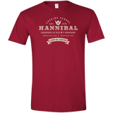 T-Shirts Cardinal Red / S Hannibal Academy Men's Semi-Fitted Softstyle