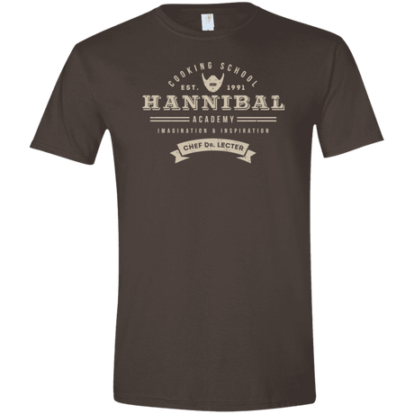 T-Shirts Dark Chocolate / S Hannibal Academy Men's Semi-Fitted Softstyle