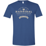 T-Shirts Heather Royal / X-Small Hannibal Academy Men's Semi-Fitted Softstyle