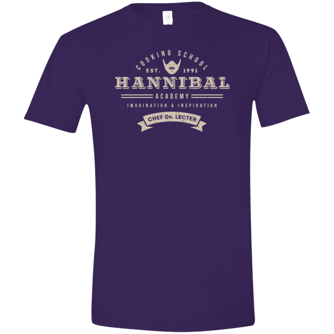 T-Shirts Purple / S Hannibal Academy Men's Semi-Fitted Softstyle
