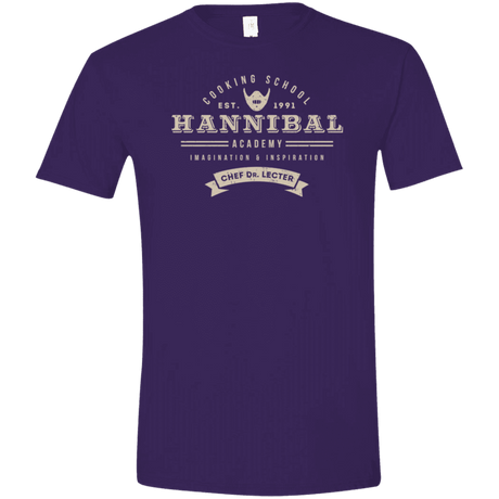 T-Shirts Purple / S Hannibal Academy Men's Semi-Fitted Softstyle