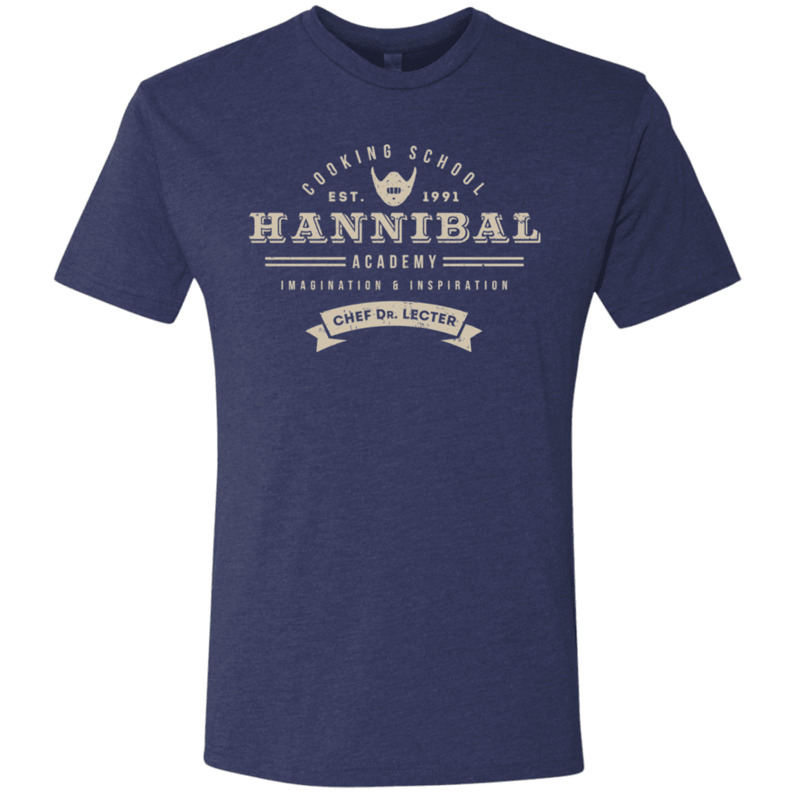 T-Shirts Vintage Navy / S Hannibal Academy Men's Triblend T-Shirt
