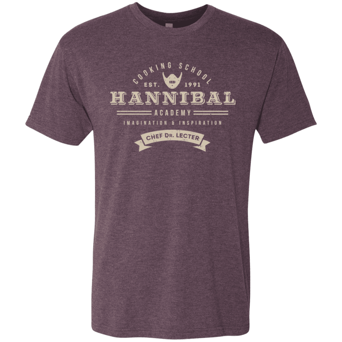 T-Shirts Vintage Purple / S Hannibal Academy Men's Triblend T-Shirt