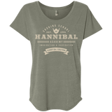 T-Shirts Venetian Grey / X-Small Hannibal Academy Triblend Dolman Sleeve