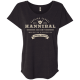 T-Shirts Vintage Black / X-Small Hannibal Academy Triblend Dolman Sleeve