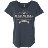 T-Shirts Vintage Navy / X-Small Hannibal Academy Triblend Dolman Sleeve