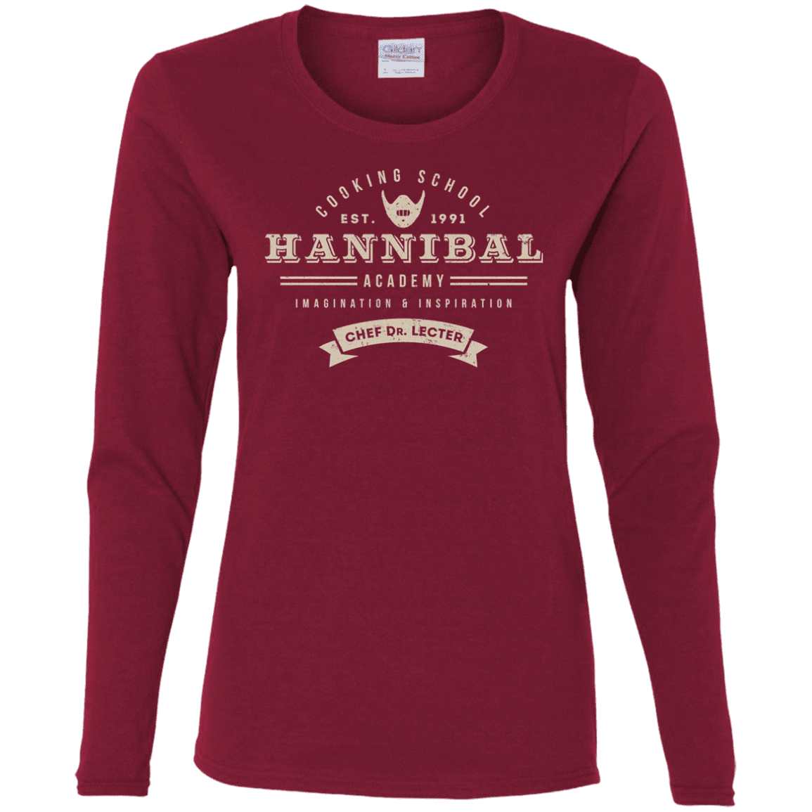 T-Shirts Cardinal / S Hannibal Academy Women's Long Sleeve T-Shirt