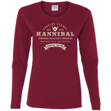 T-Shirts Cardinal / S Hannibal Academy Women's Long Sleeve T-Shirt